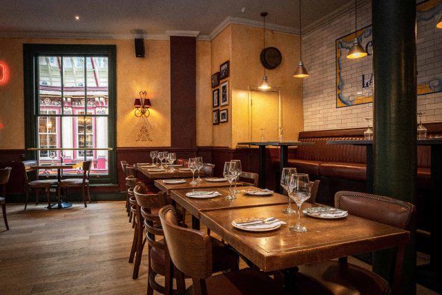 Spanish Restaurant Bar Leadenhall Market Bishopsgate City London Tapas Wine Fine Dining